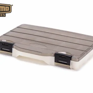 Camo Lures Slim Box Small Weiß / Transparent-Grau 20,6×2,7×14,7cm