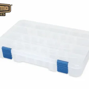 Camo Lures Tackle Box Medium Transparent 27,6×4,5×18,8cm