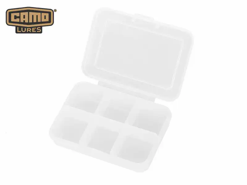 Camo Lures Tackle Box Mini II Transparent 9,1x2,1x6,6cm