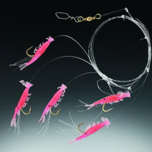 Balzer Edition Sea Hering Mini Shrimp Rig 0,45/0,45mm 1,3m Pink