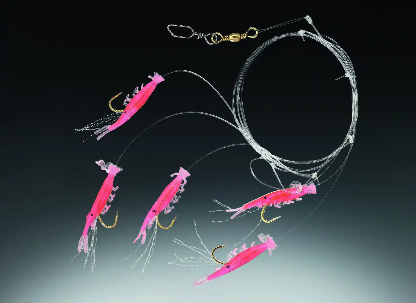 Balzer Edition Sea Hering Mini Shrimp Rig 0,45/0,45mm 1,3m Pink