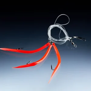 Balzer Gummi Makk System #5/0 1,3m Japanrot