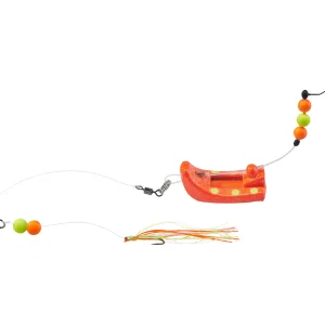 Balzer Plattfisch Perchman Rig 100g Rot-Gelbe Punkte
