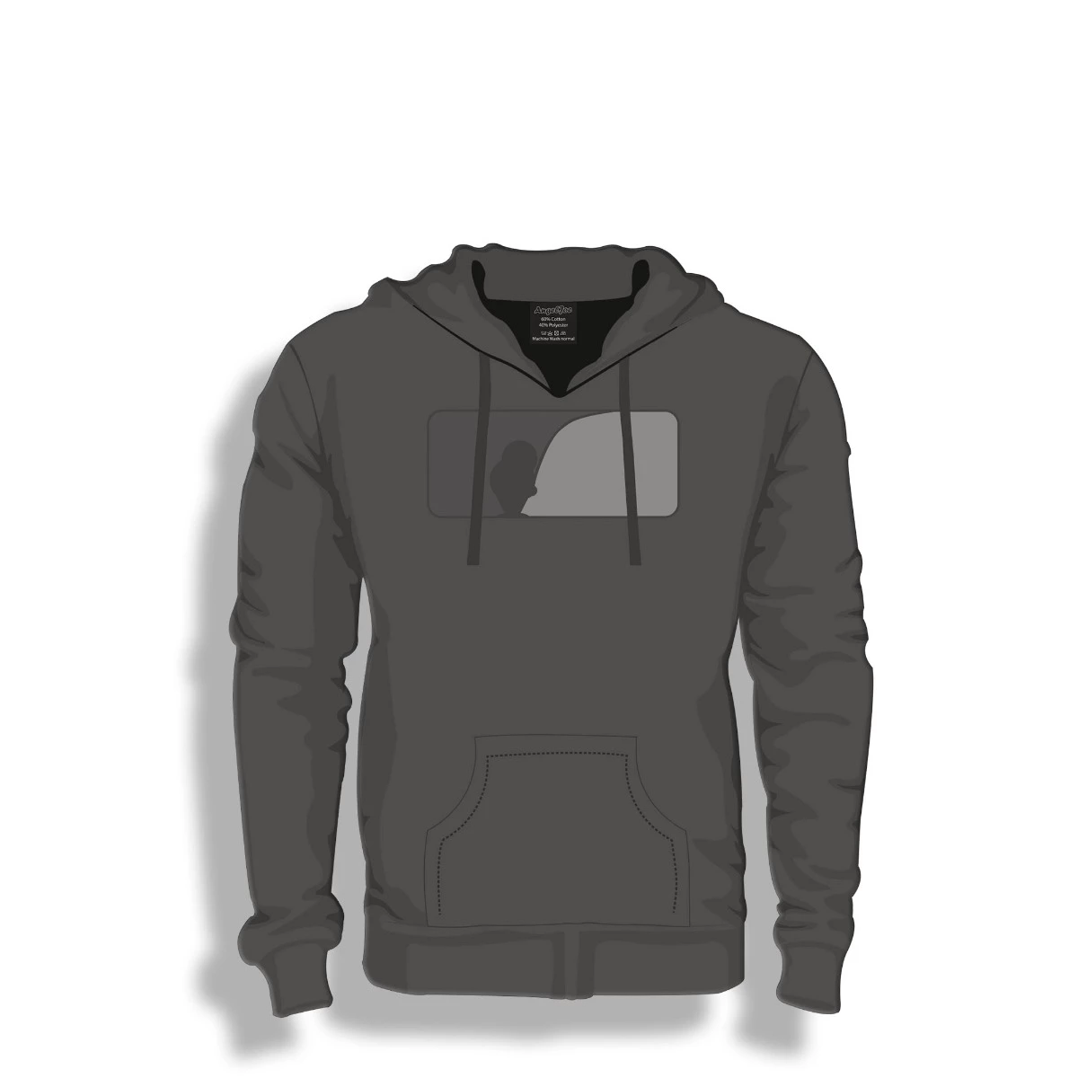 Angeljoe Hoodie US Style Grau #2XL