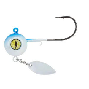Balzer Valhall Bomb Jighead Heilbutt-Großdorsch #10/0 Blau 100g