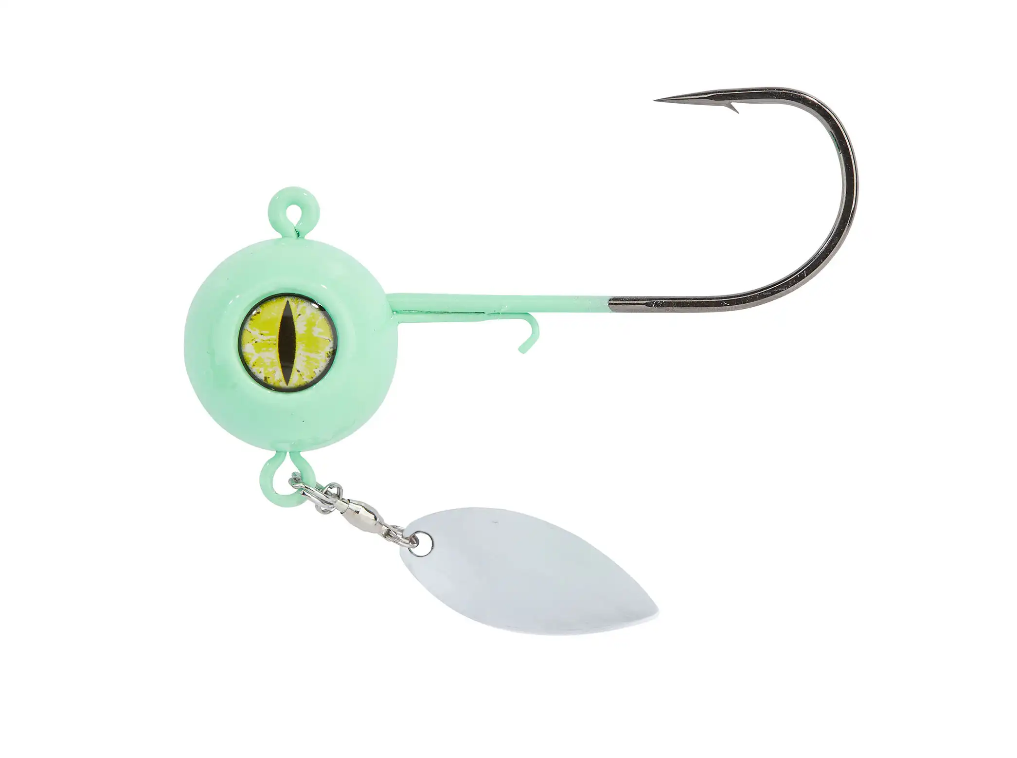 Balzer Valhall Bomb Jighead Heilbutt-Großdorsch #10/0 Luminous 75g