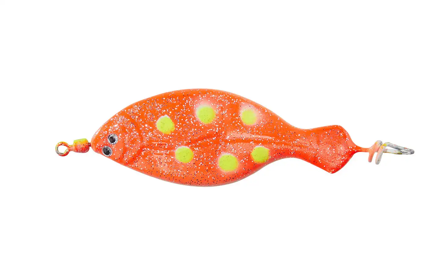 Balzer Edition Sea Anti-Tangle Plattfisch Blinker 60g Rot/Gelb