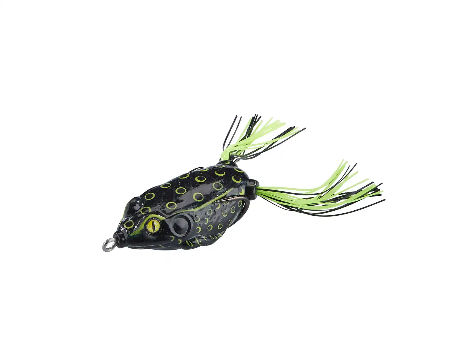 Balzer Killer Frog mit Fransen 10cm Black Albino