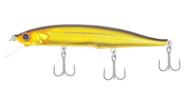 A-TEC Crazee Minnow 110SF 14g Wobbler Twitchbait-#006 Golden Shiner