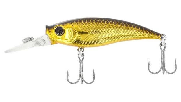 A-TEC Crazee Shad 59SR suspending Twitchbait-#006 Golden Shiner