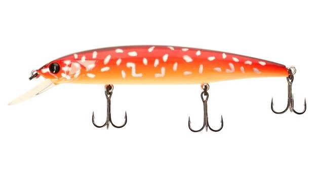 Bassday Mogul Minnow 110SP Wobbler Twitchbait-Crimson Pike