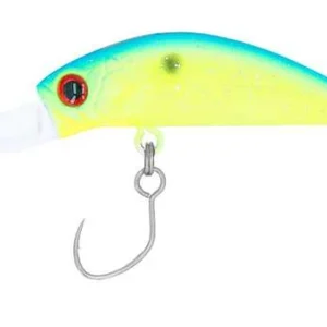 Bassday Mogul Minnow 35F Deep Area Forellenwobbler-P-432 Blue Back-Lime