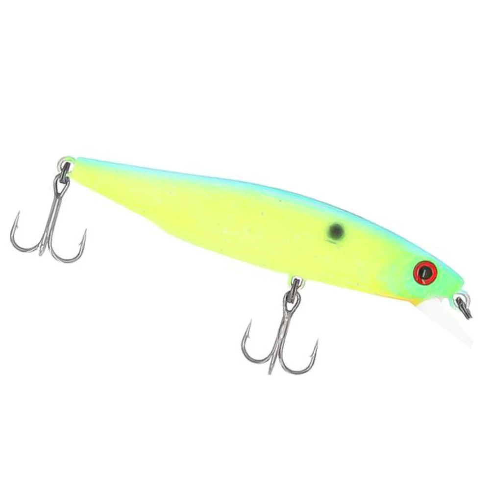 Bassday Mogul Minnow 66SP Dart 6,6cm Blue Back Chart Lime
