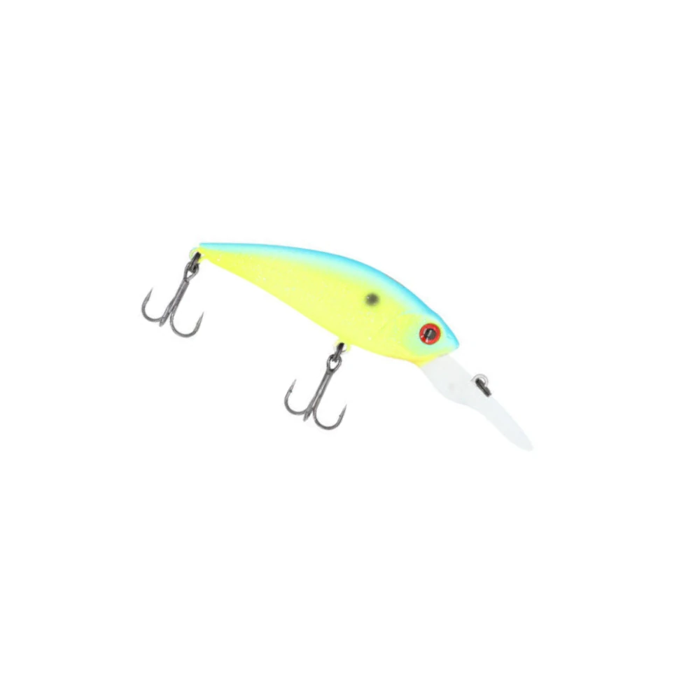 Bassday Mogul Shad 60SP 6cm Blue Back Chart Lime