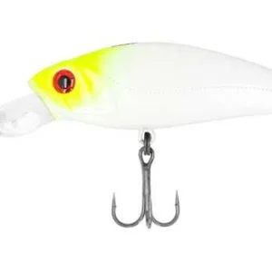 Bassday Mogul Shad 60SP 7g Wobbler Twitchbait-P-433 Pearl Shad / Lime