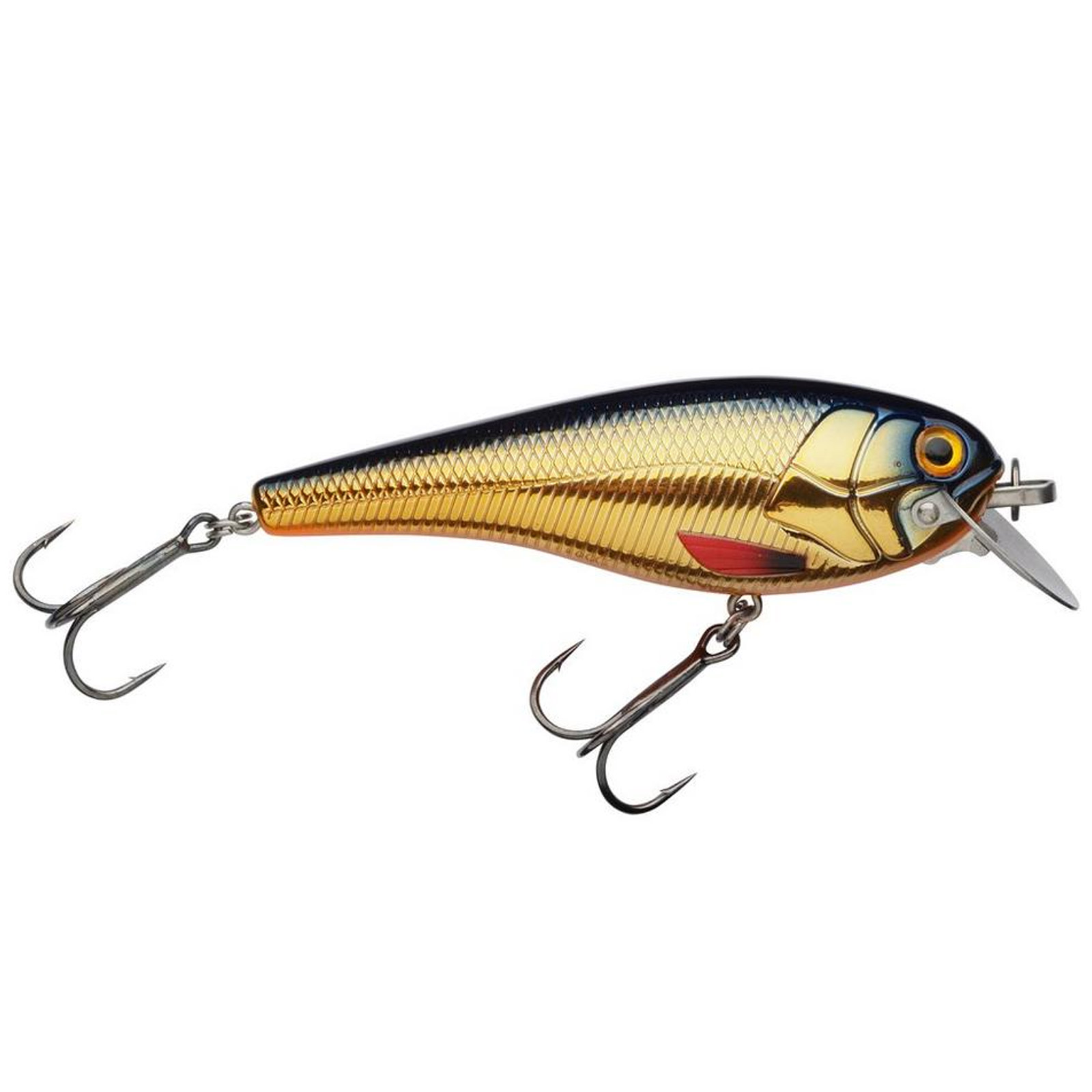 Abu Garcia Beast Hi-Lo floating 9cm Gold Black Ora Wobbler