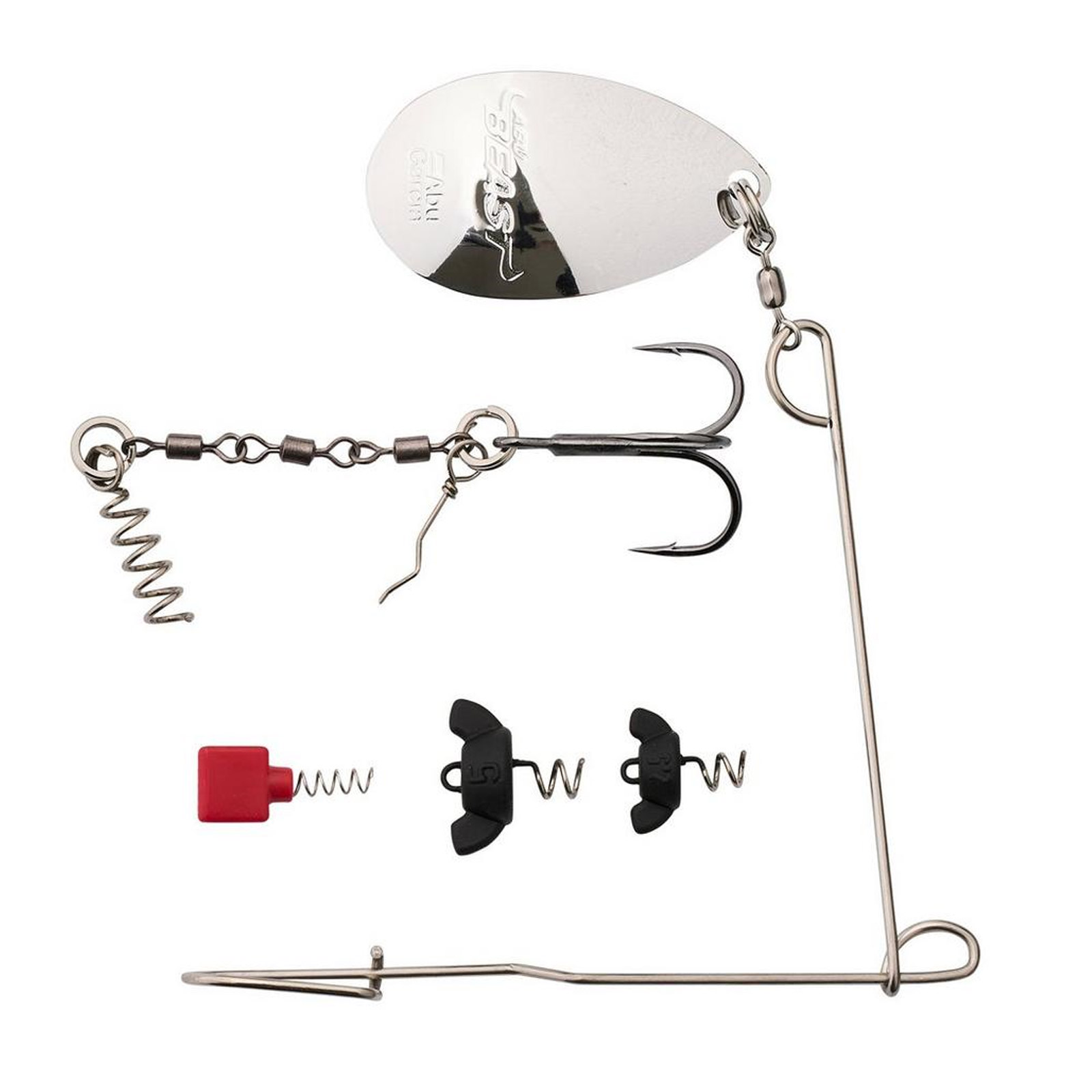 Abu Garcia Beast Screw In Rigging Pack Large Gummifisch-Zubehörset