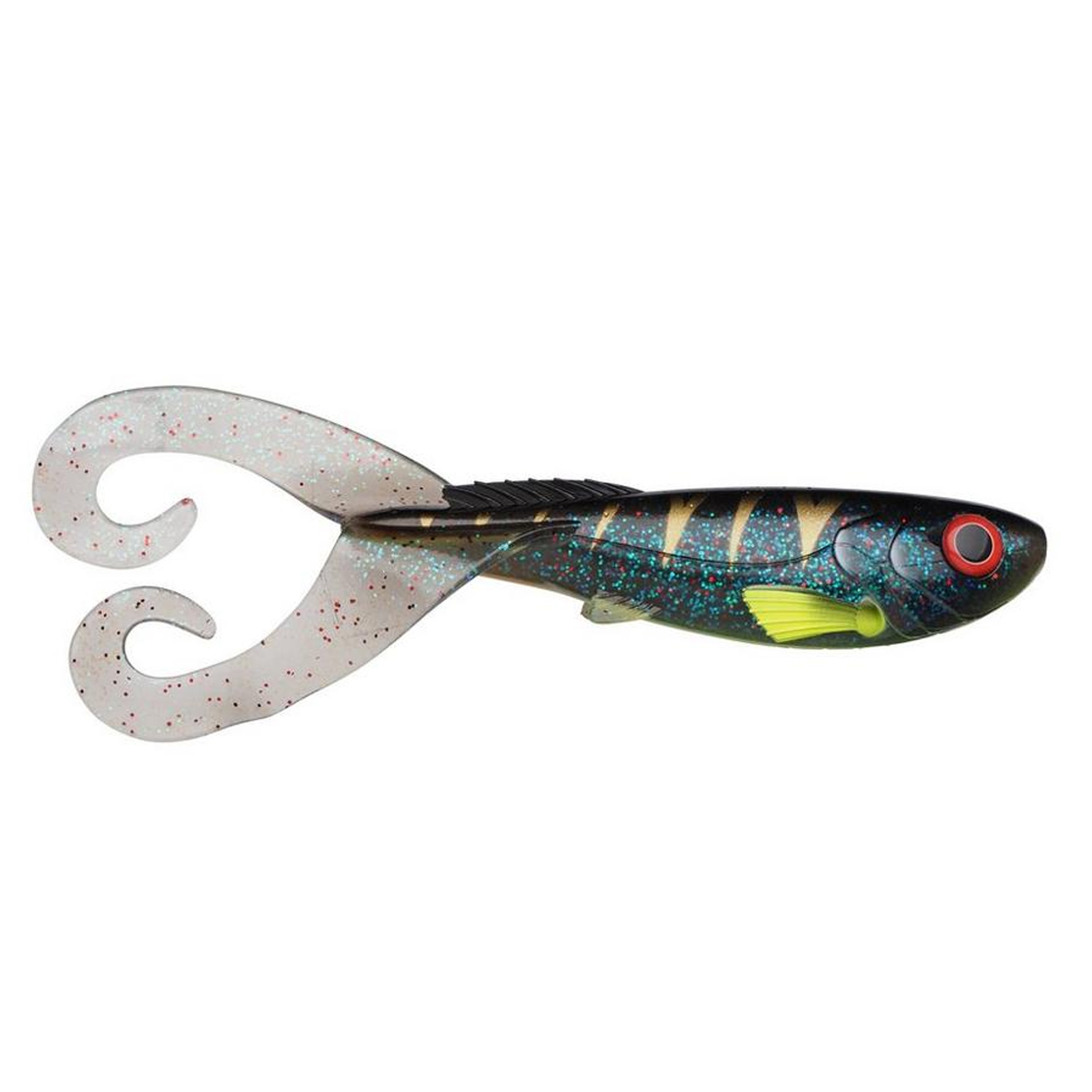 Abu Garcia Beast Twintail 21cm Shadow Tiger Gummifisch