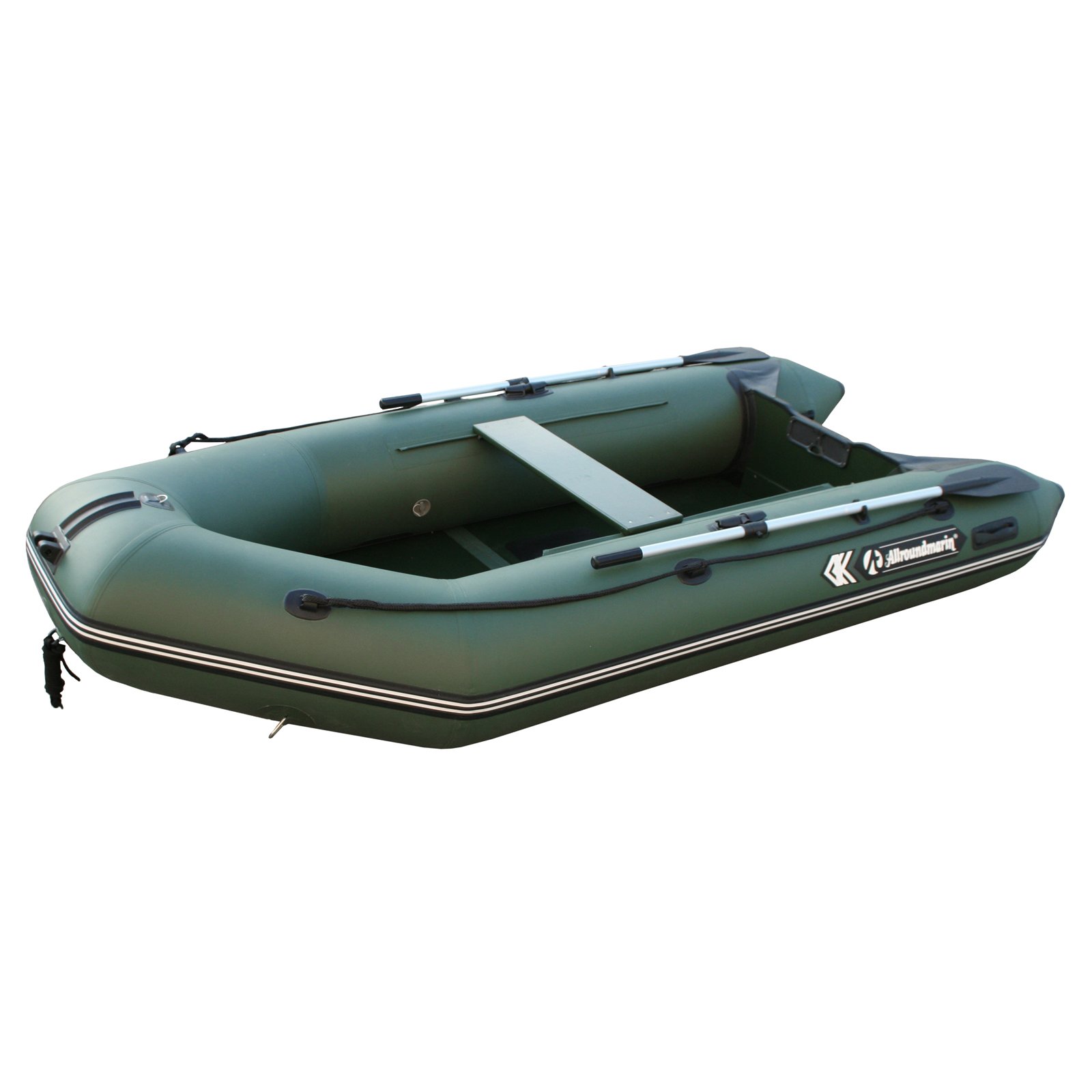 Allroundmarin Schlauchboot Kiwi 280 grün mit faltbarem Holzboden