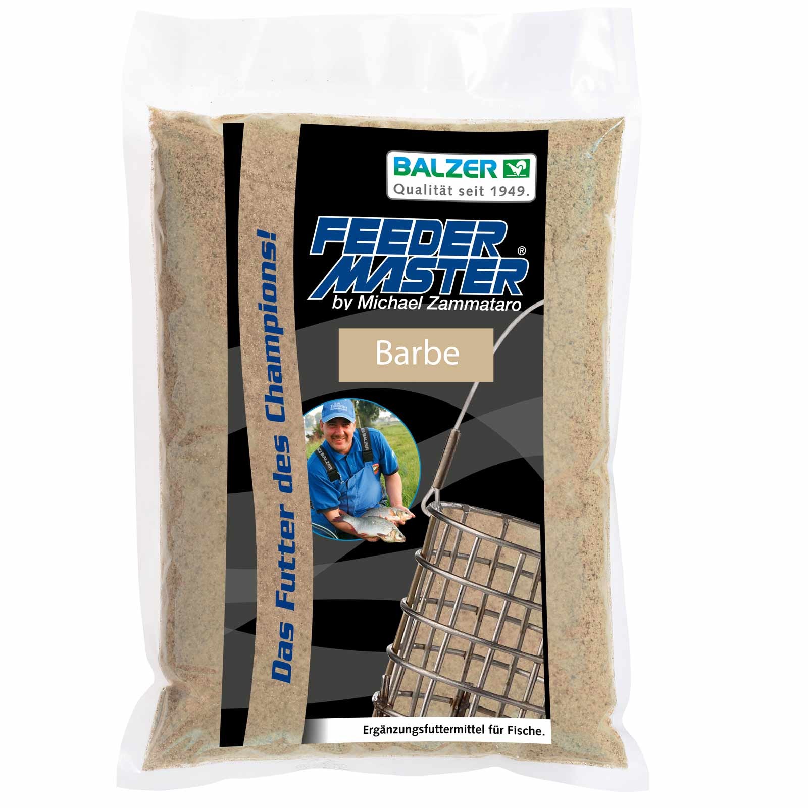 Balzer Michael Zammataro’s Feedermaster Futter Barbe – 1kg Feederfutter