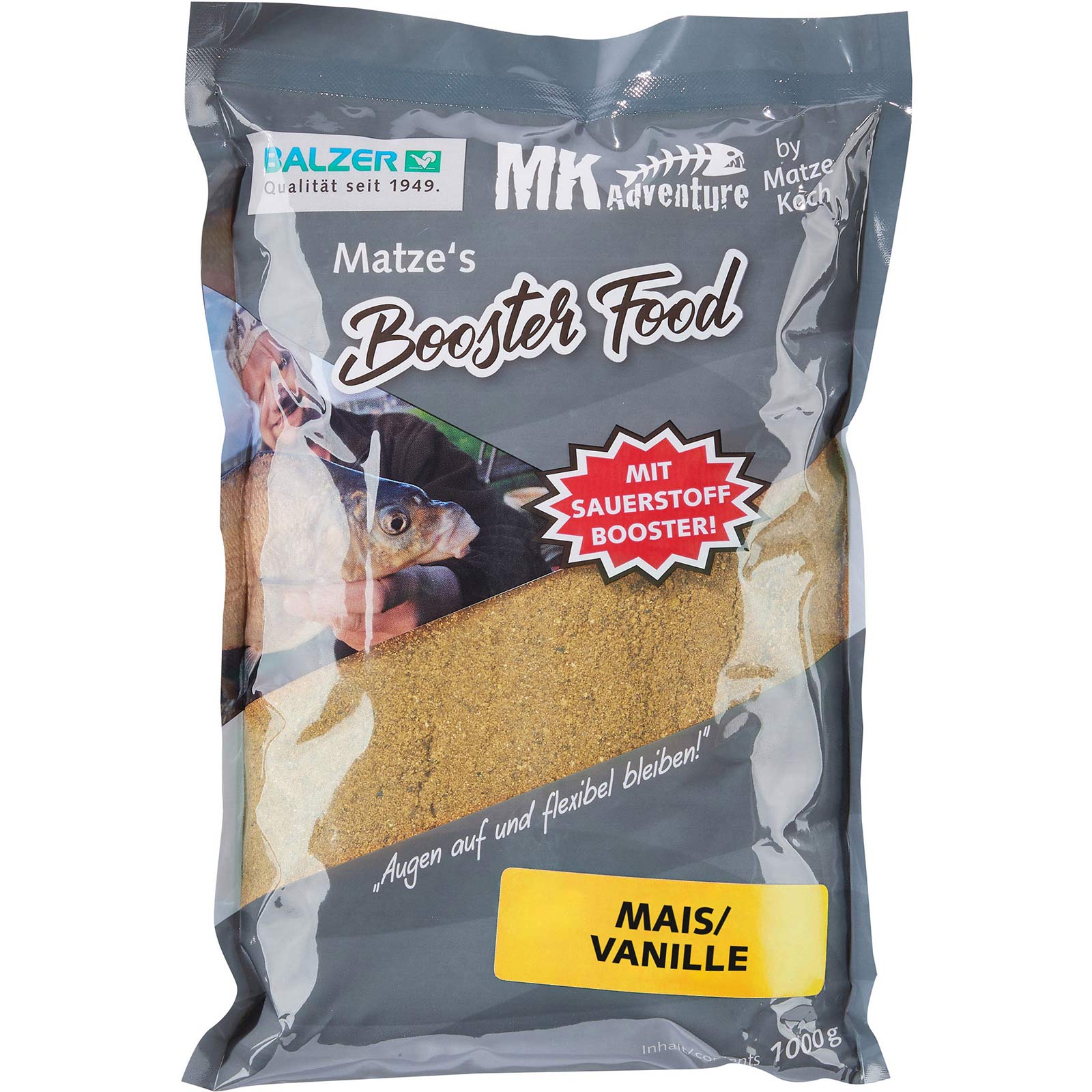 Balzer MK Booster Food Mais/Vanille 1kg Grundfutter