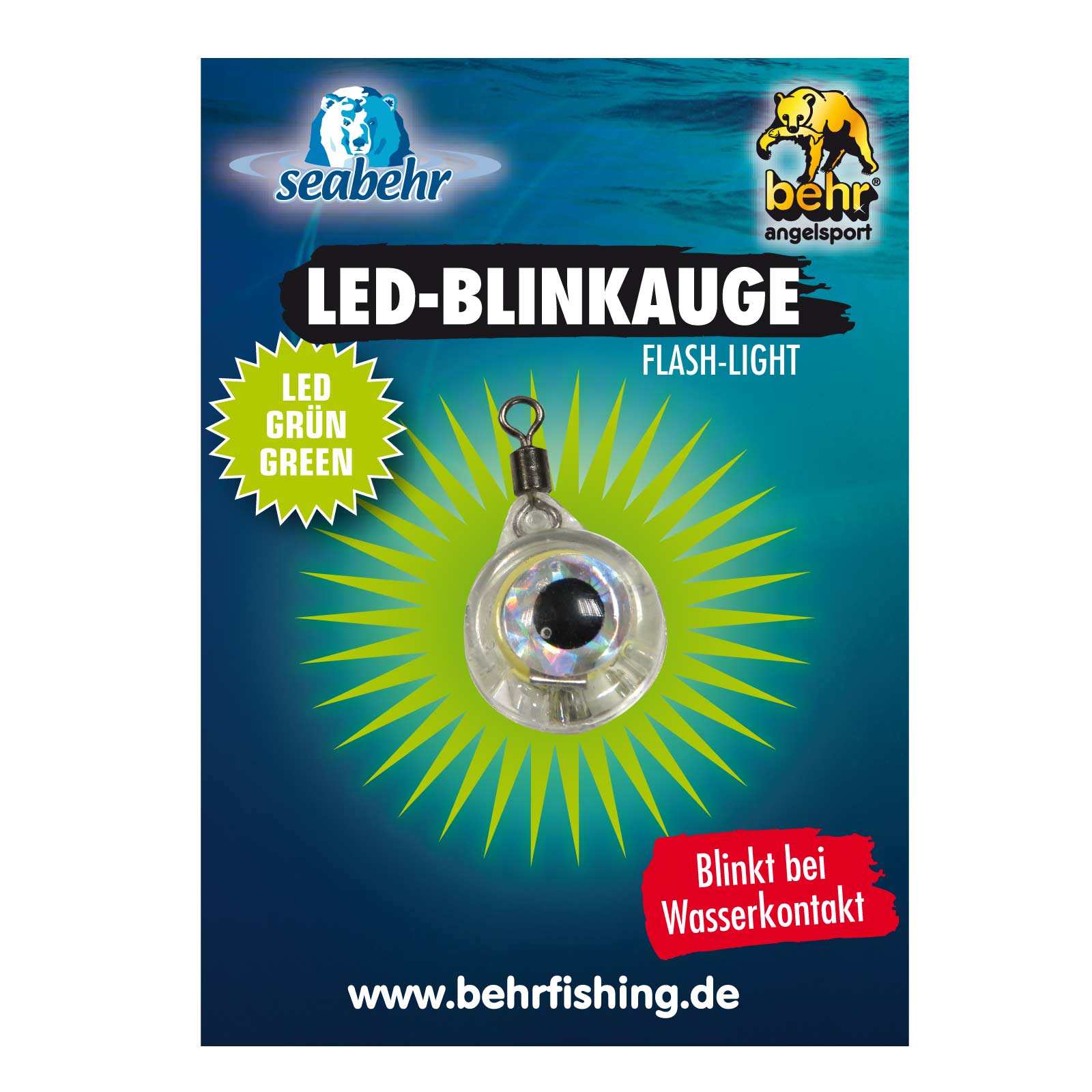 Behr LED-Blinkauge Grün