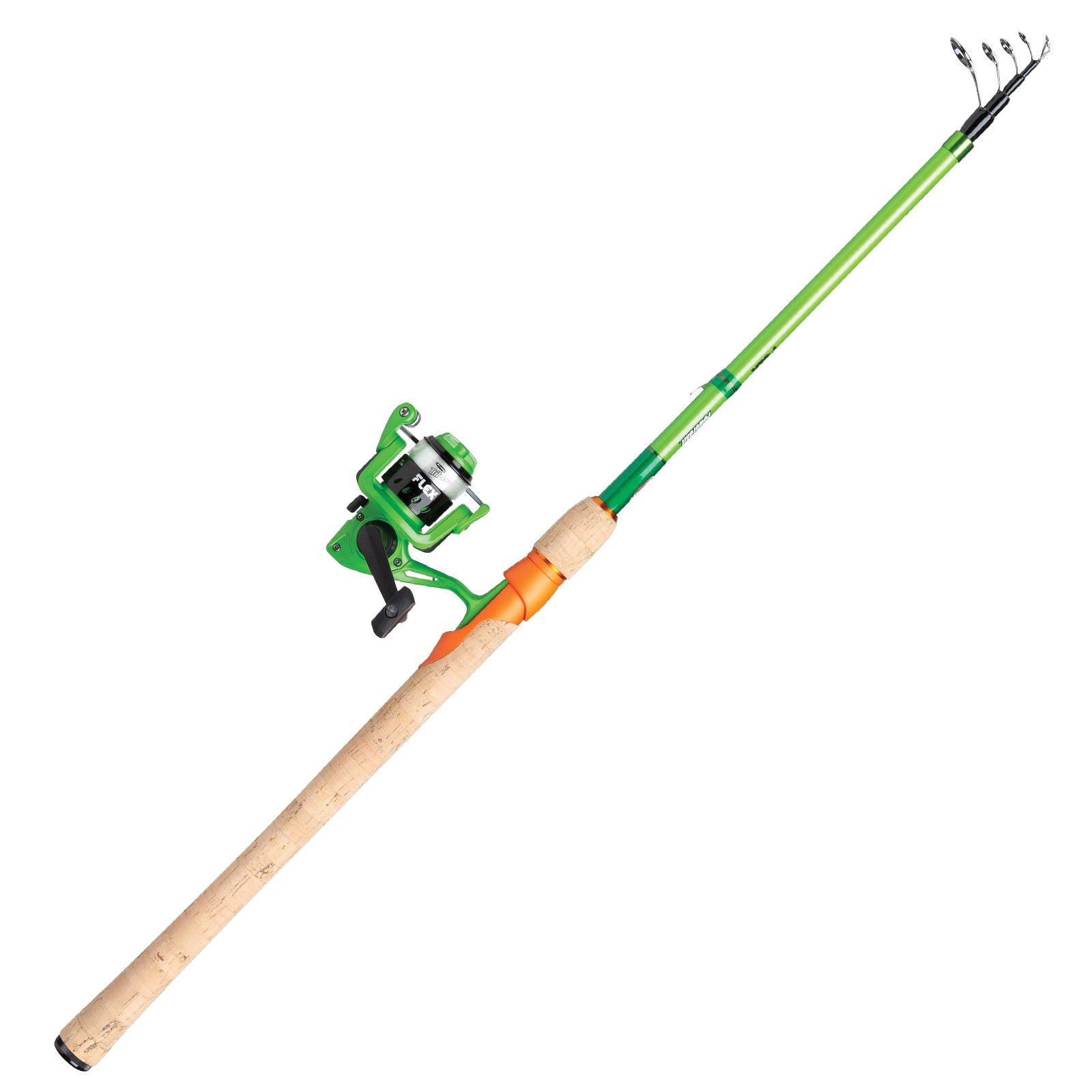 Berkley Flex™ Trout Tele Spinning Combo 2,40m – Forellenteichrute Angelset – Rute & Rolle & Schnur