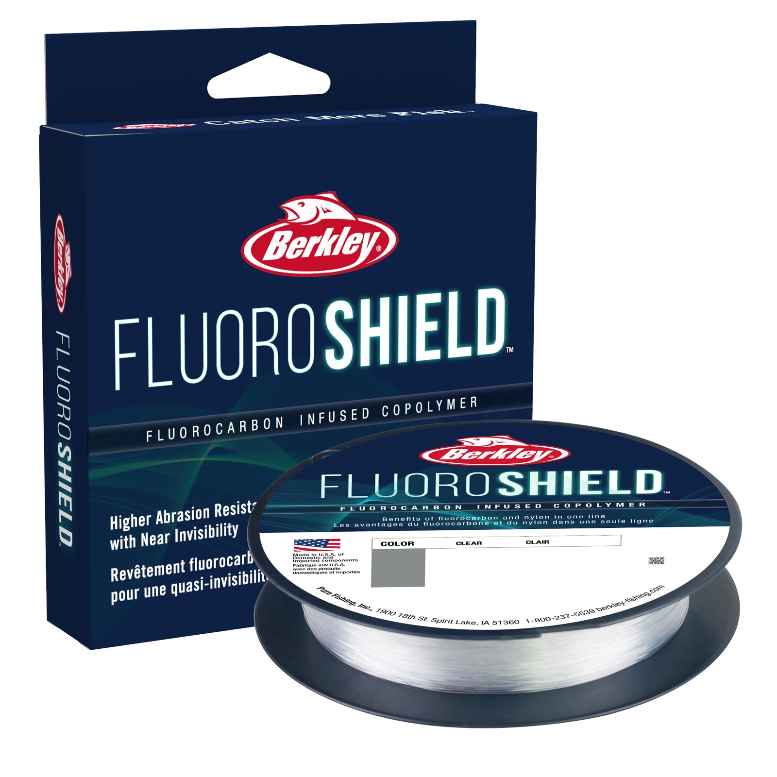 Berkley Fluoro Shield 0,23mm 274m Angelschnur