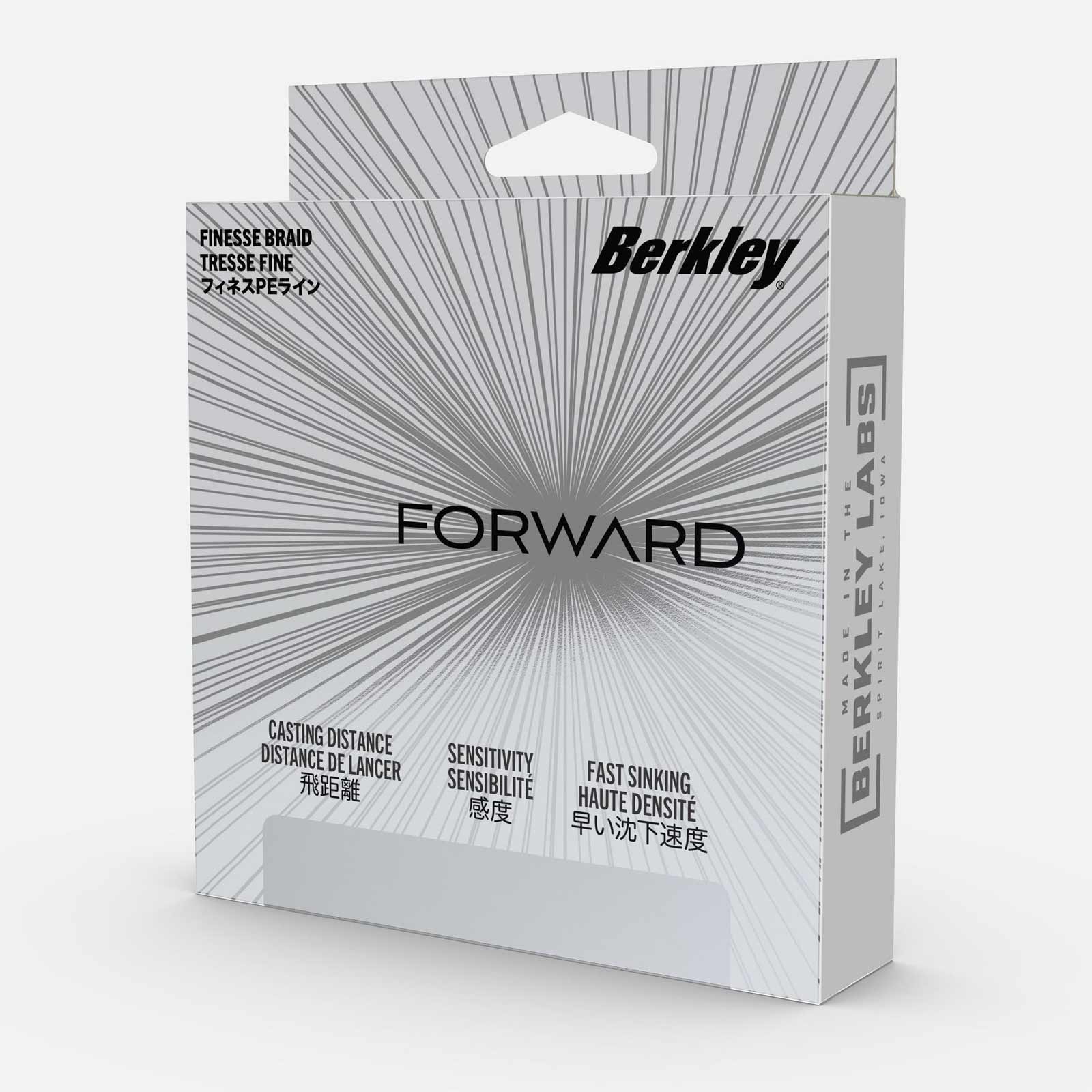 Berkley Forward 0.12mm 3,9kg 150m CRY Geflochtene Angelschnur