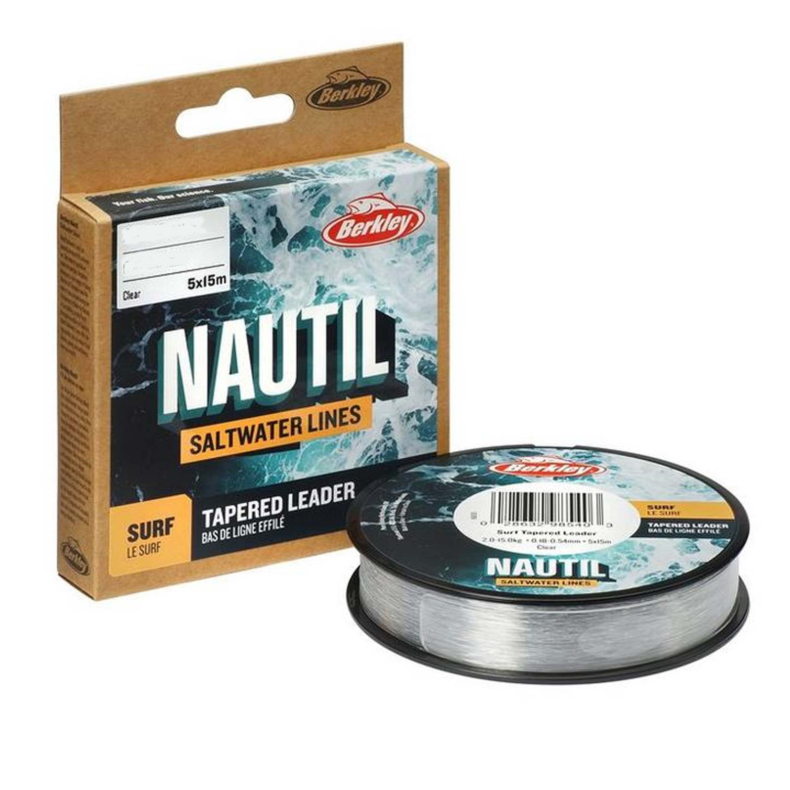 Berkley Nautil Surf Tapared 200m 0,23-0,57mm Monofile Angelschnur