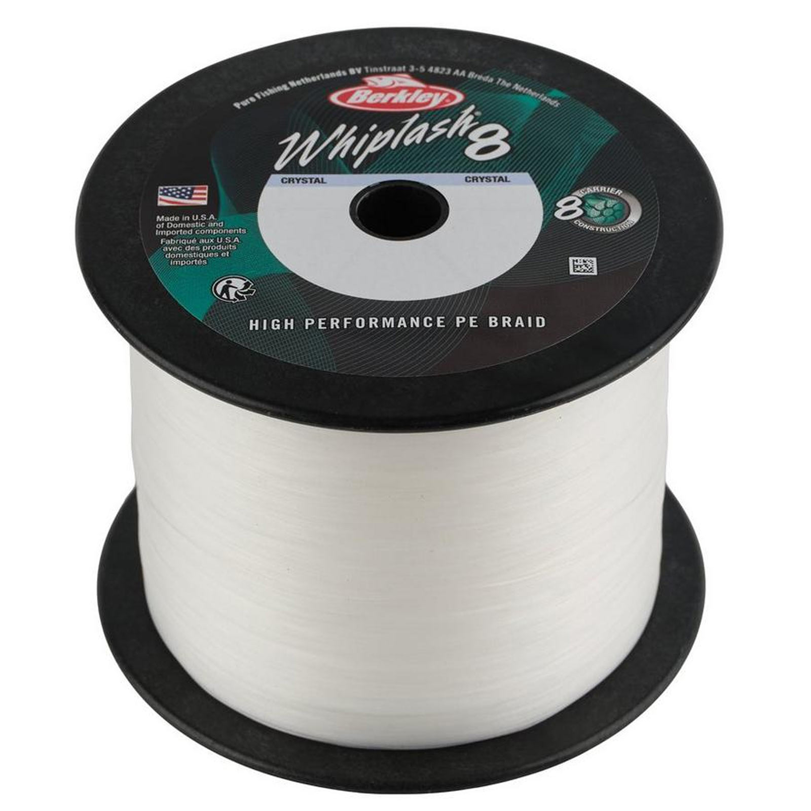 Berkley Whiplash 8 Chrystal 0,10mm Geflochtene Angelschnur Wunschlänge