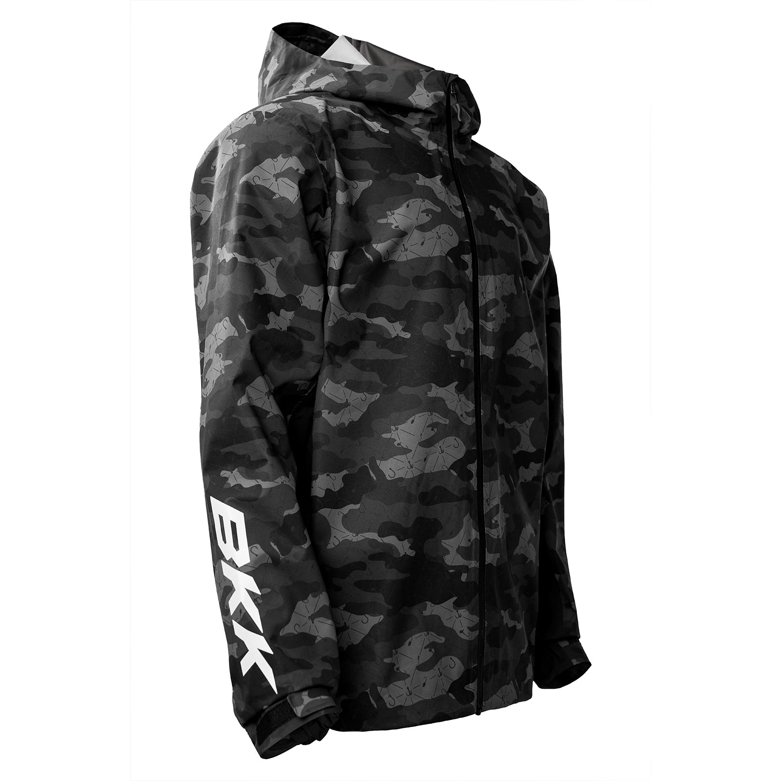 BKK Light Rain Jacket Black/Camo M Regenjacke