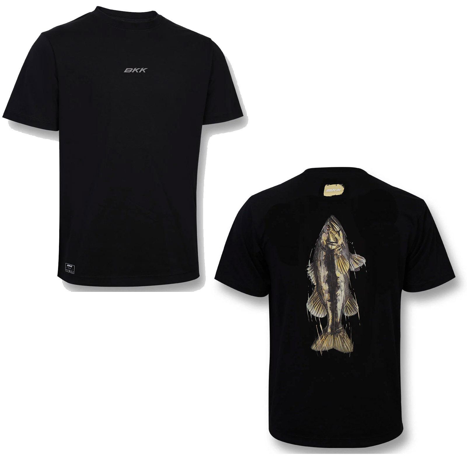 BKK Short Sleeve Casual Shirt Bass Black Gr.S T-Shirt