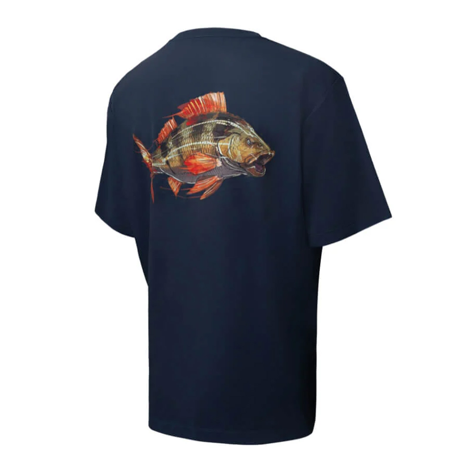 BKK Short Sleeve Casual Shirt Perch Navy Blue M T-Shirt