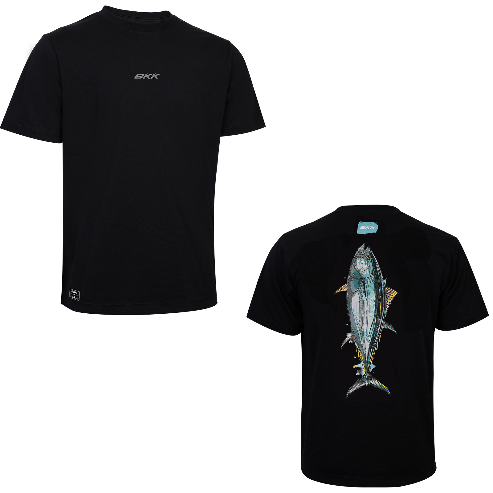 BKK Short Sleeve Casual Shirt Tuna Black Gr.S T-Shirt