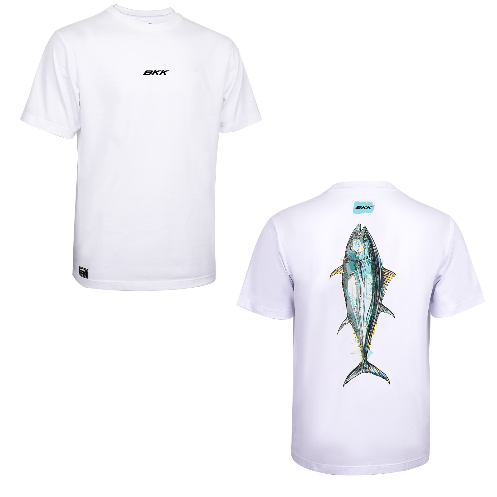 BKK Short Sleeve Casual Shirt Tuna White Gr.S T-Shirt