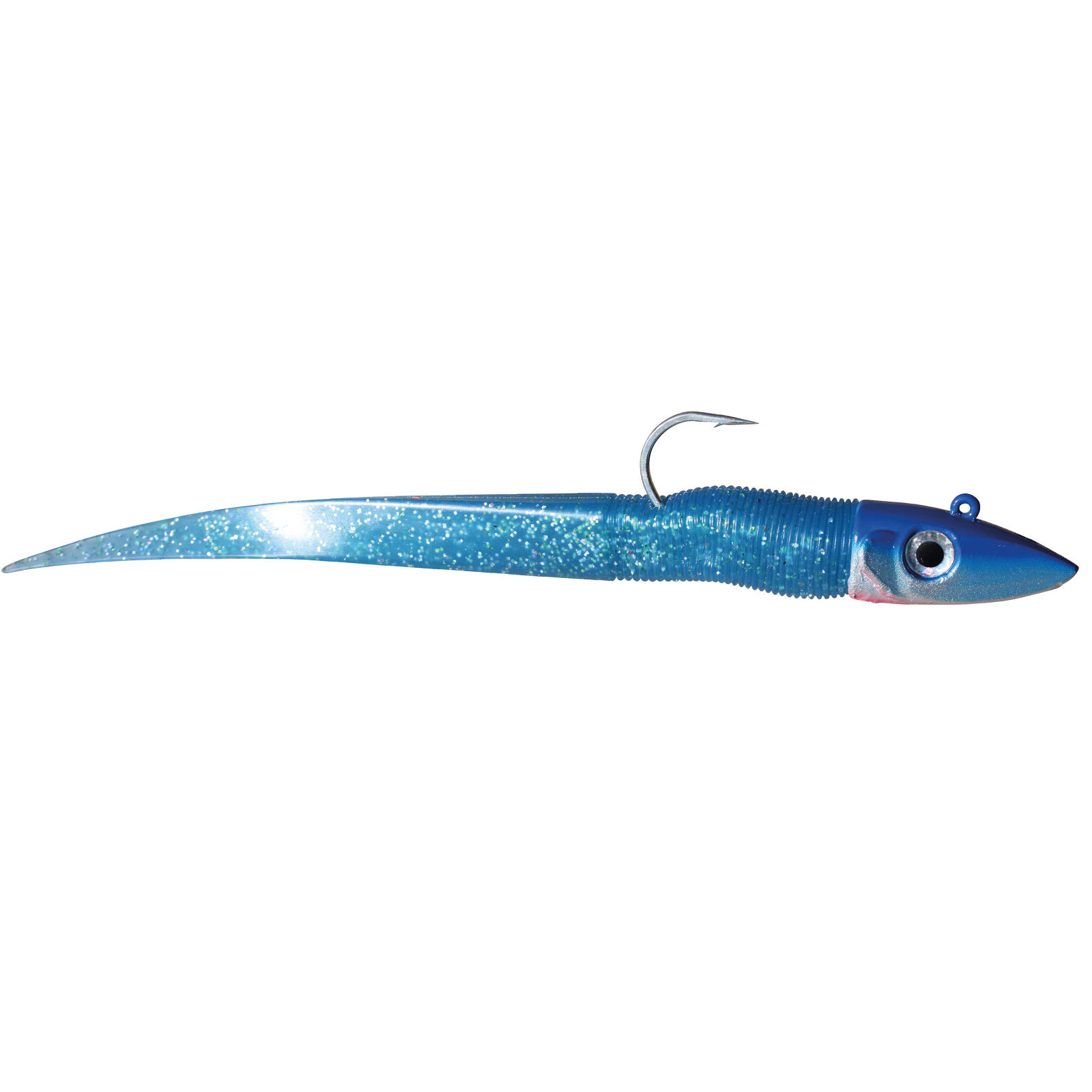 Dieter Eisele Draufgänger Twitcher No Action 28cm 130g blau/blau Gummiköder fertig montiert
