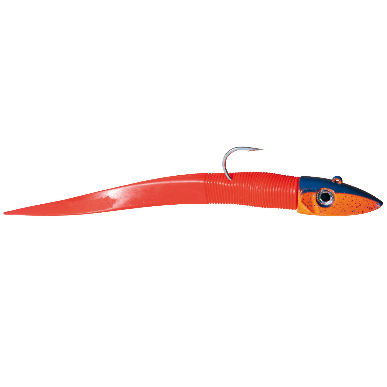 Dieter Eisele Draufgänger Twitcher No Action 28cm 130g orange /crab UV Gummiköder fertig montiert