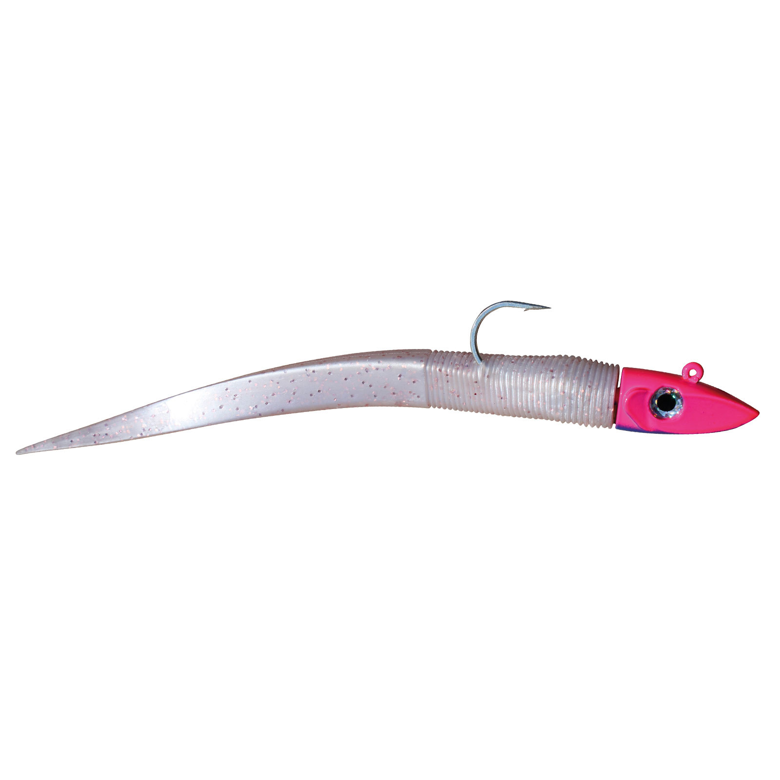 Dieter Eisele Draufgänger Twitcher No Action 28cm 155g pink/pearl Gummiköder fertig montiert