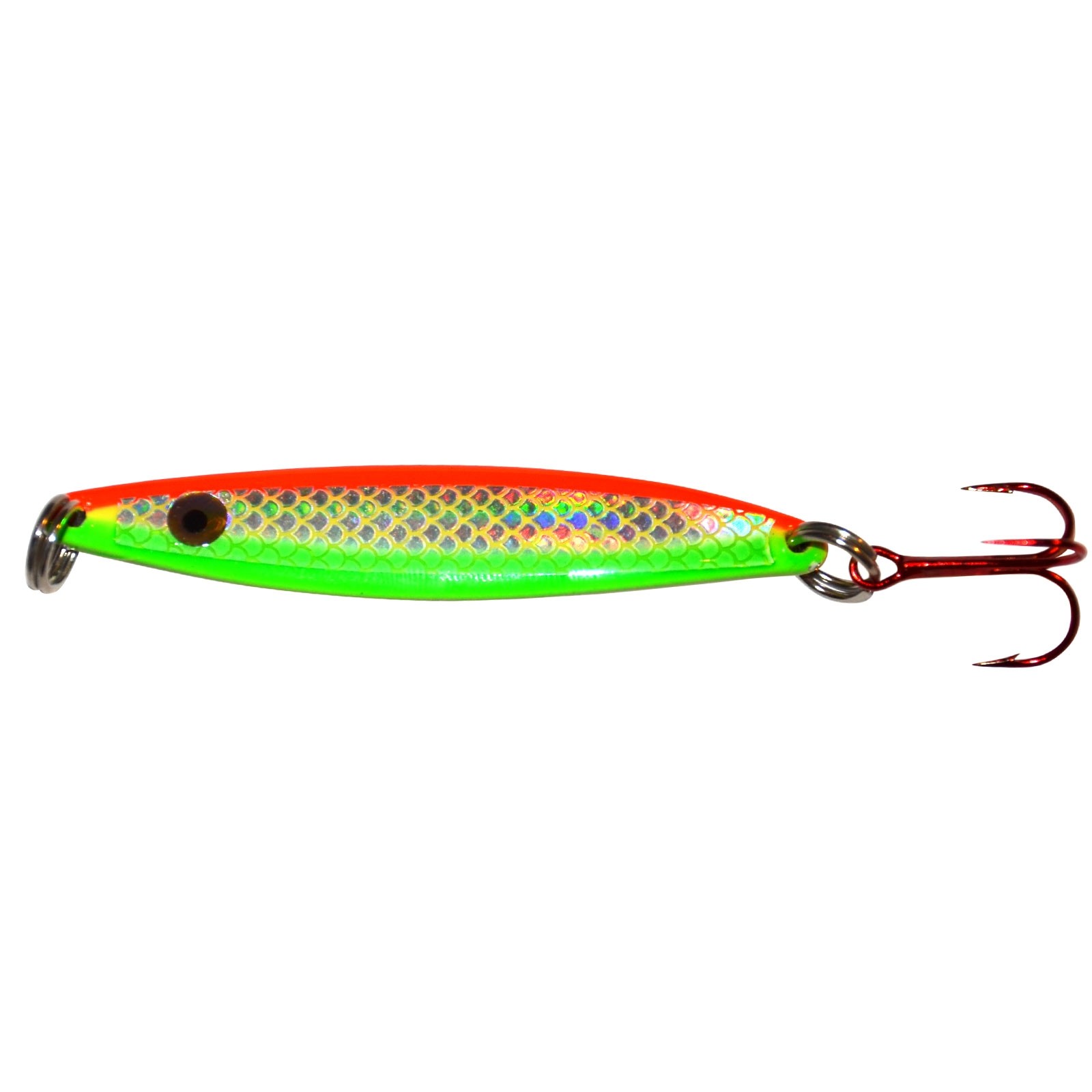 Dieter Eisele Eitz Fly 21g Holo 3D Expert No.3 Neon Meerforellen Blinker Köder