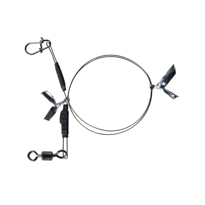 BKK 7x7 Wire Leader Allround (Duolock Snap) 25cm 12kg