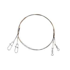 Balzer 1×7 Niroflex Karabiner/Wirbel 25cm 12kg