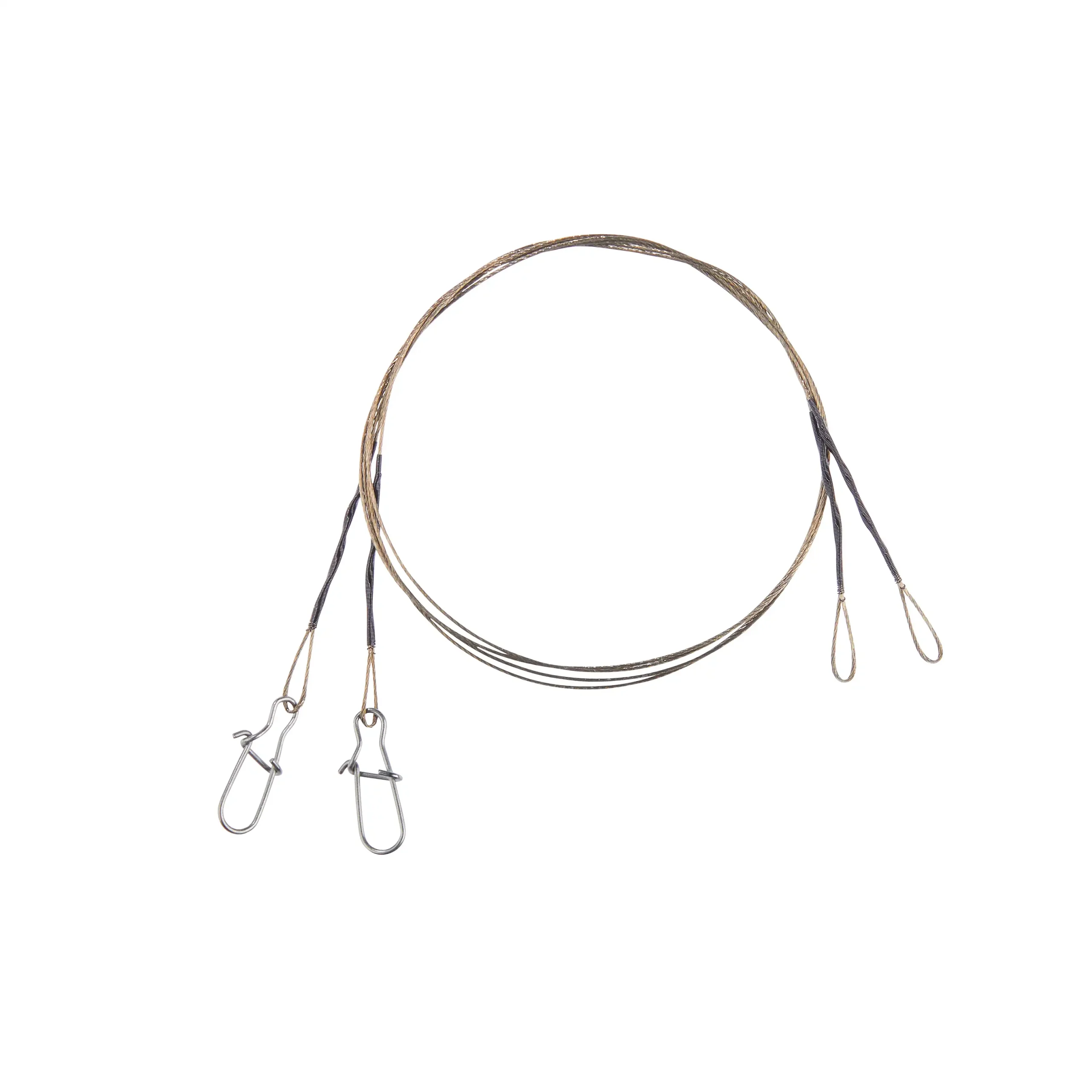 Balzer 7x7 Niroflex Wirbel/Schlaufe 40cm 13kg