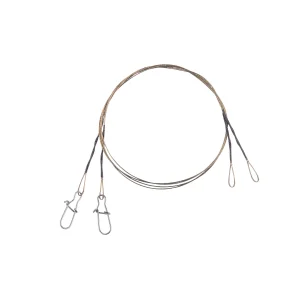 Balzer 7×7 Niroflex Wirbel/Schlaufe 40cm 6kg