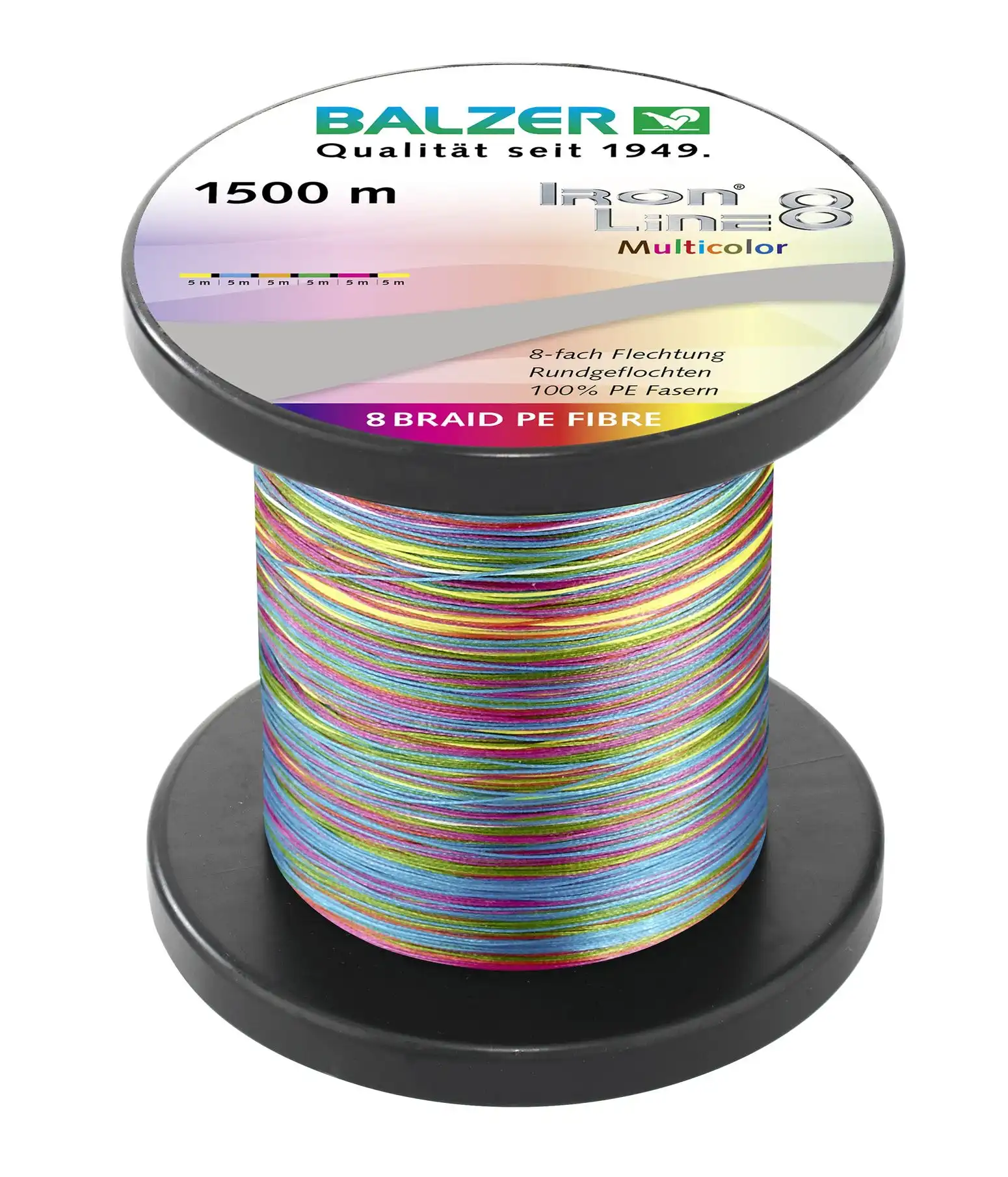 Balzer Iron Line 8 1500m Multicolor 0,20mm 15,1kg