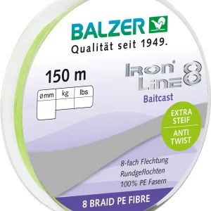 Balzer Ironline 8x Baitcast 150m 0,22mm 17,3kg
