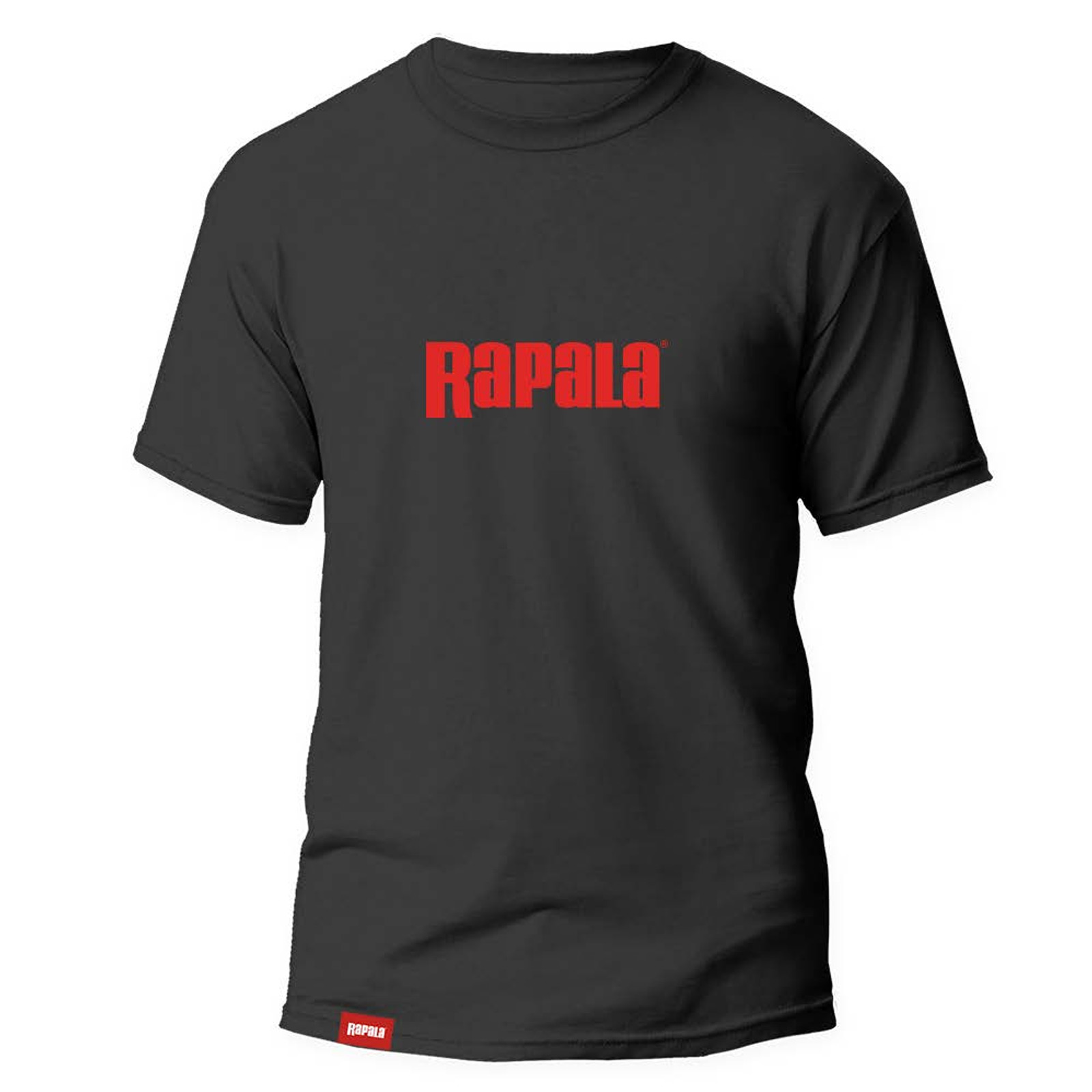 Rapala Black Red Logo T-Shirt XS