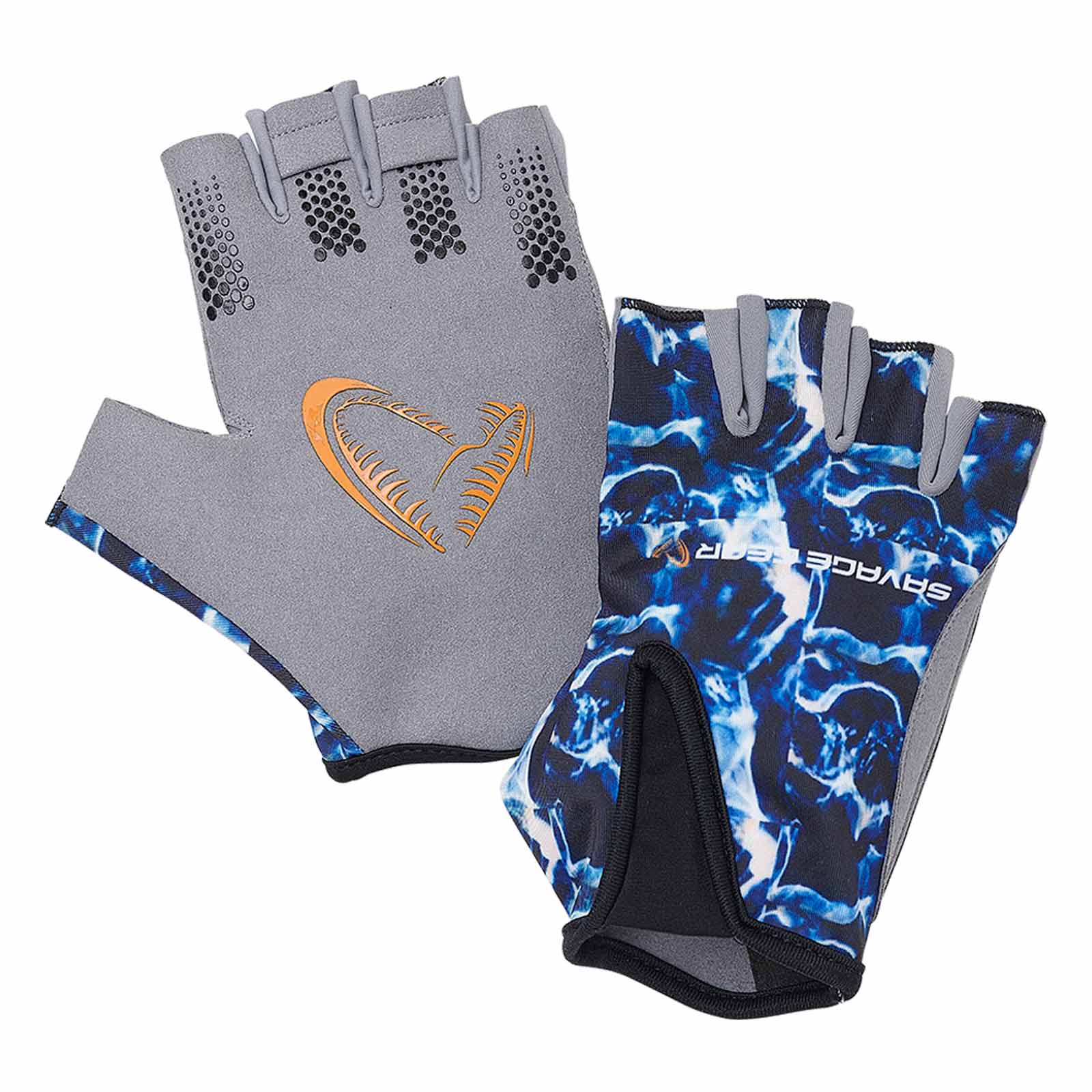 Savage Gear Marine Hallf Glove L Handschuh