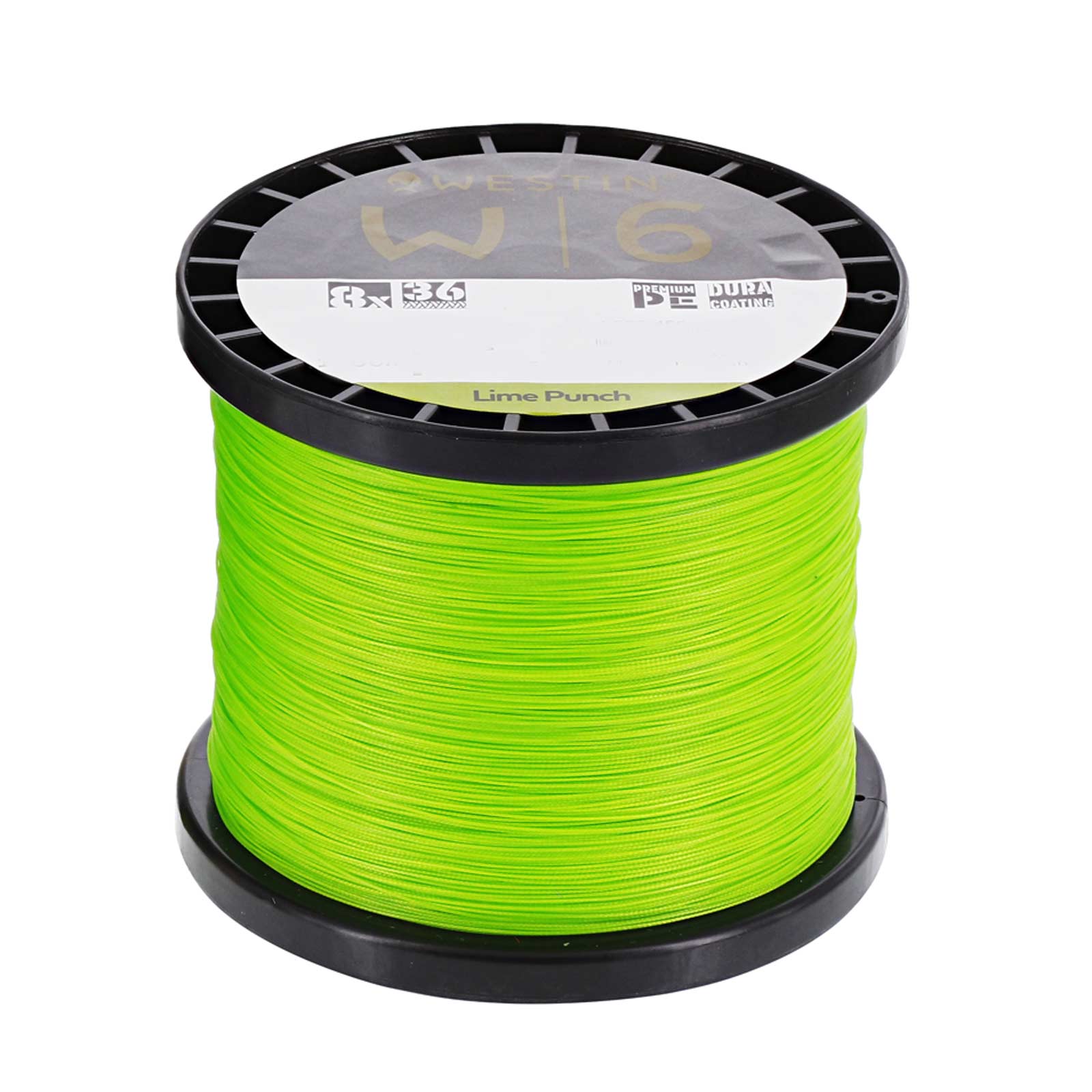 Westin W6 8 Braid Lime Punch 0.10mm 3.8kg Angelschnur Wunschlänge