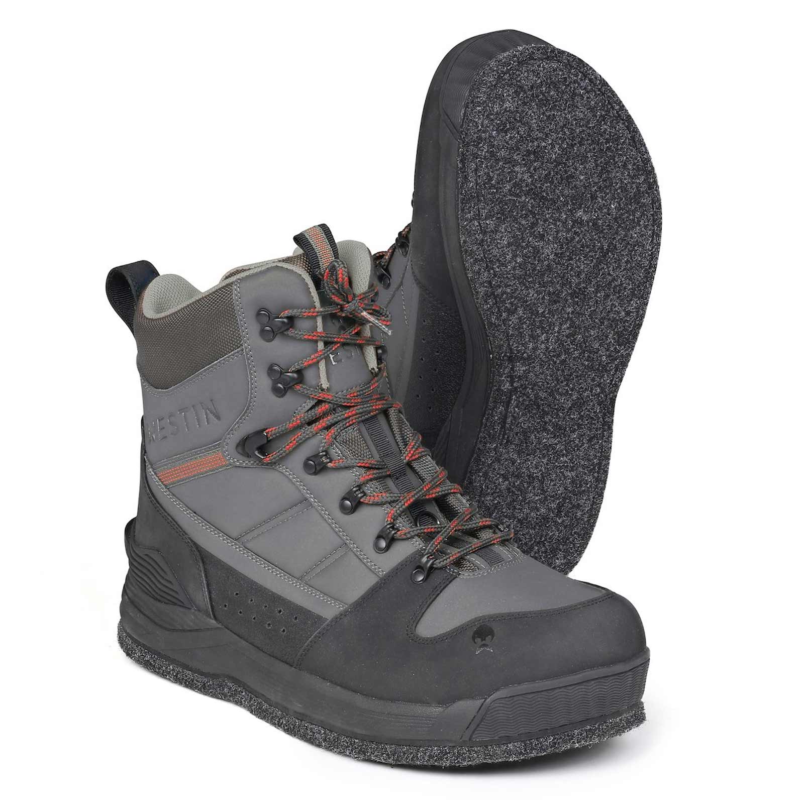 Westin W6 Wading Boot 42 Felt Dark Shadow Watstiefel